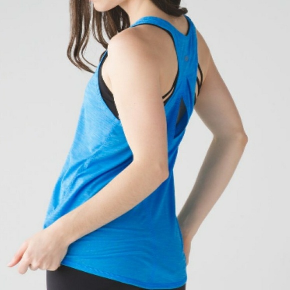 lululemon athletica Tops - LULULEMON SALUTE THE SUN SINGLET TOP